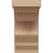 Ekena Millwork 9"W x 9"D x 18"H Wide Sheridan Rough Cedar Woodgrain TimberThane Corbel, Primed Tan CORUR09X09X18SHERCPR - alternate 6